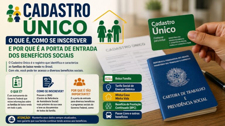 Cadastro Único: O Que É, Como Se Inscrever e Por Que É a Porta de Entrada dos Benefícios Sociais