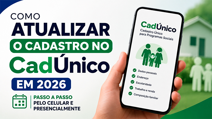 Como Atualizar o Cadastro no CadÚnico em 2026: Passo a Passo pelo Celular e Presencialmente