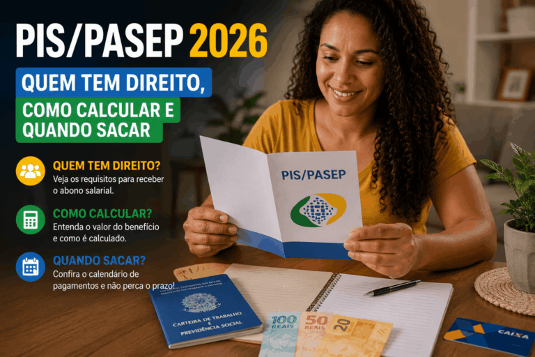 PIS/Pasep 2026: Quem Tem Direito, Como Calcular e Quando Sacar