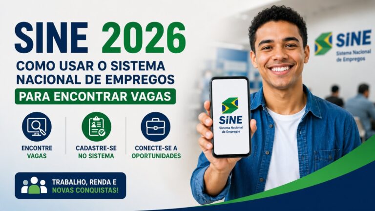 SINE 2026: Como Usar o Sistema Nacional de Empregos para Encontrar Vagas