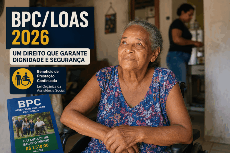 BPC/LOAS 2026: Como Solicitar, Quem Tem Direito e Quanto Vale o Benefício
