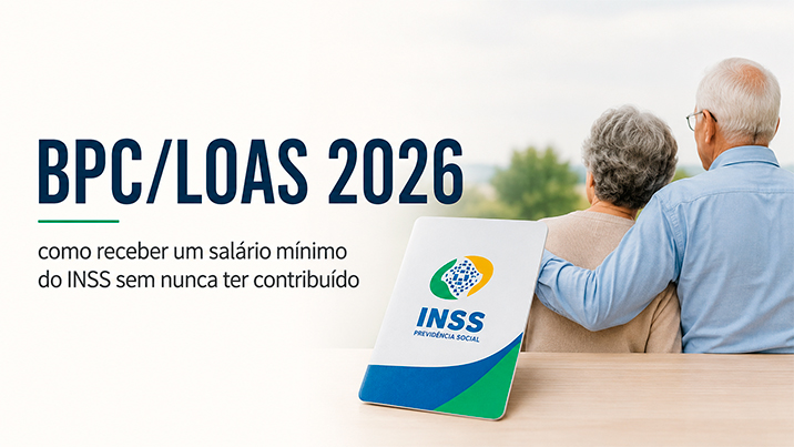 BPC/LOAS 2026: como receber um salário mínimo do INSS sem nunca ter contribuído
