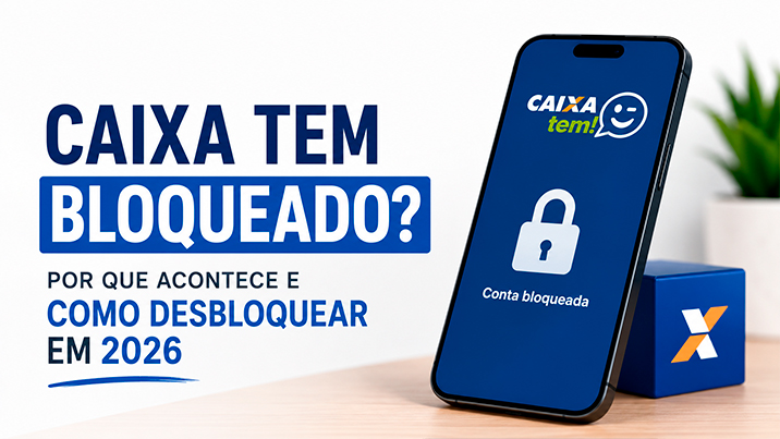 Caixa Tem bloqueado: por que acontece e como desbloquear a conta em 2026