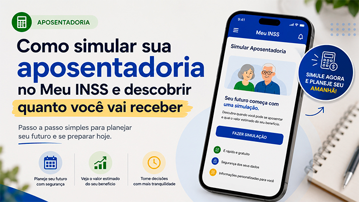 Como simular sua aposentadoria no Meu INSS e descobrir quanto você vai receber