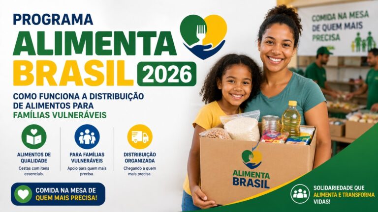 Programa Alimenta Brasil 2026: Como Funciona a Distribuição de Alimentos para Famílias Vulneráveis