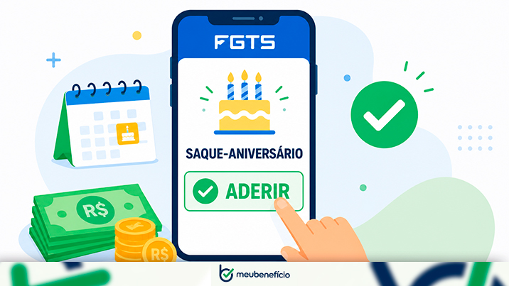 Como aderir ao saque-aniversário: passo a passo completo