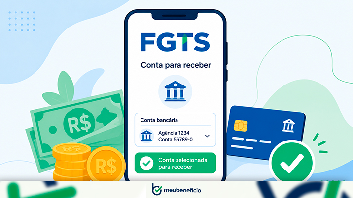 Como cadastrar conta para receber o FGTS automaticamente