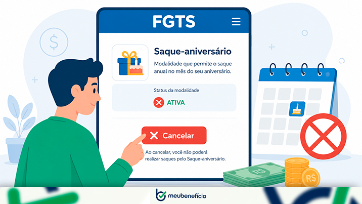 Como cancelar o saque-aniversário e voltar pro saque-rescisão