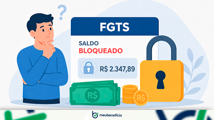 Saldo bloqueado do FGTS: o que é, por que aparece e como consultar