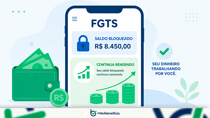 Saldo bloqueado do FGTS rende? Como funciona a correção do dinheiro parado