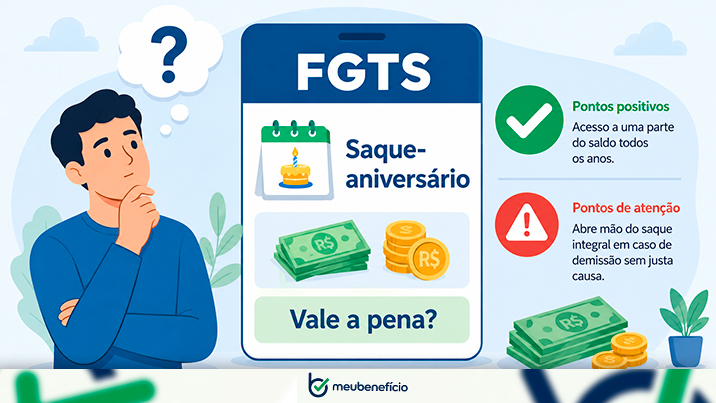 Saque-aniversário vale a pena? Veja quando compensa aderir